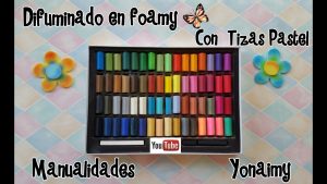 Cómo difuminar con tiza pastel