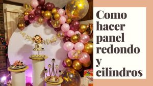 Cómo hacer los círculos para decorar