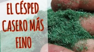 Cómo hacer pasto de mentira