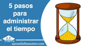 Cómo organizar el tiempo en 5 pasos