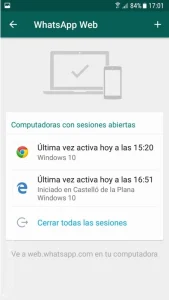 Cómo saber si mi WhatsApp está abierto en otro dispositivo 2022