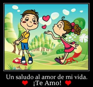 Cómo saludar al amor de tu vida