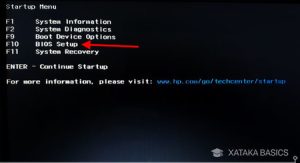 Cómo se entra en la BIOS