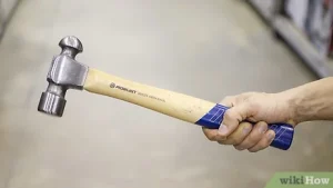 Cómo se limpia un martillo bolita