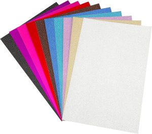 Cómo se llama el papel brillante de colores
