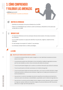 Cómo se puede identificar una amenaza