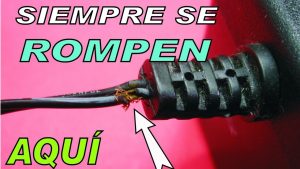 Cómo sellar un cable roto