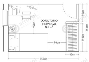 Cuál es el tamaño de una casa