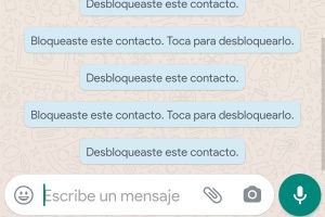 Cuando bloqueas a alguien por WhatsApp se da cuenta