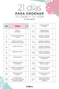 Qué días hay que limpiar la casa
