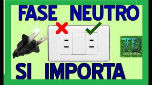 Qué pasa si conecto al revés la fase y el neutro