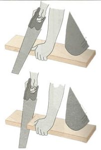 Qué tecnicas utiliza un carpintero